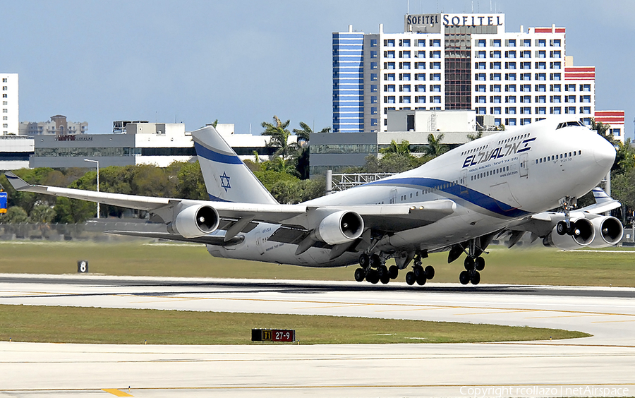 El Al Israel Airlines Boeing 747-458 (4X-ELA) | Photo 118018