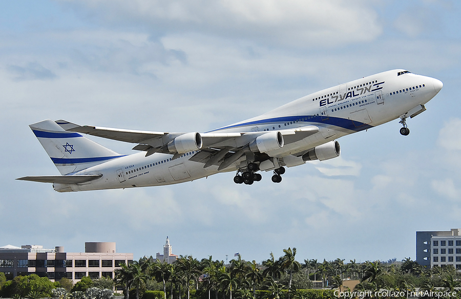 El Al Israel Airlines Boeing 747-458 (4X-ELA) | Photo 118019