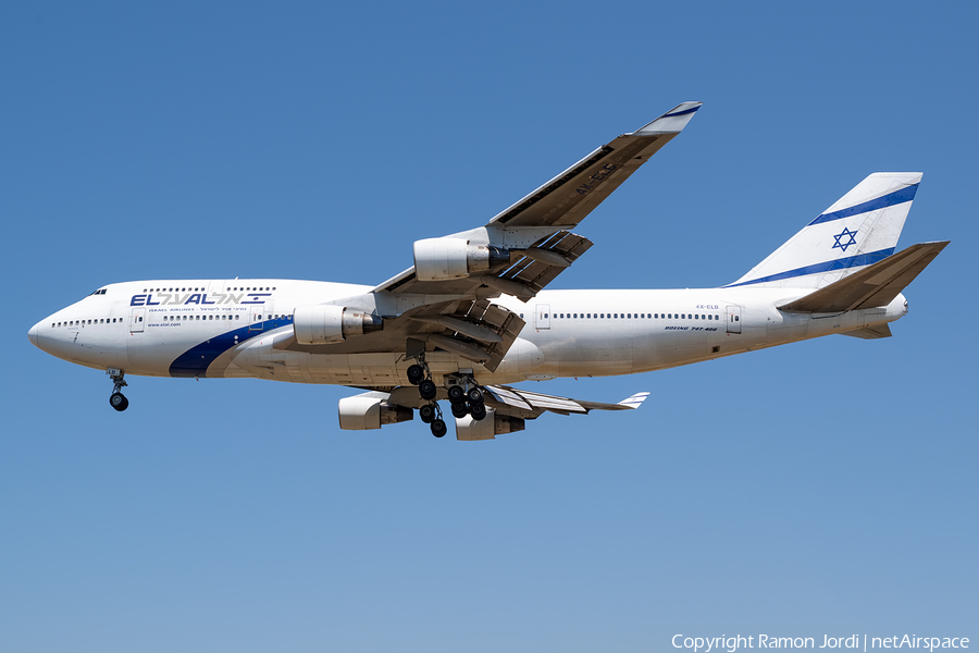 El Al Israel Airlines Boeing 747-458 (4X-ELB) | Photo 335775