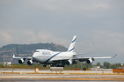 El Al Israel Airlines Boeing 747-458 (4X-ELB) at  Barcelona - El Prat, Spain