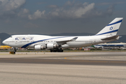 El Al Israel Airlines Boeing 747-458 (4X-ELB) at  Barcelona - El Prat, Spain