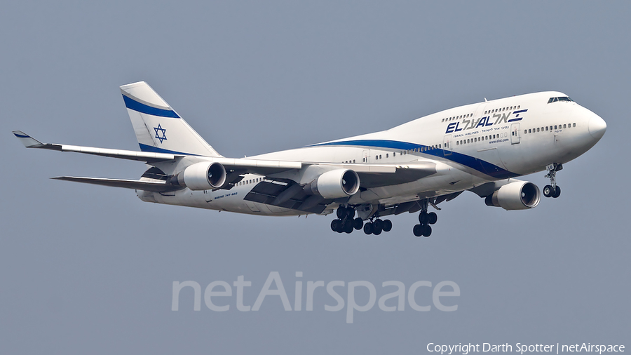 El Al Israel Airlines Boeing 747-458 (4X-ELB) | Photo 313048