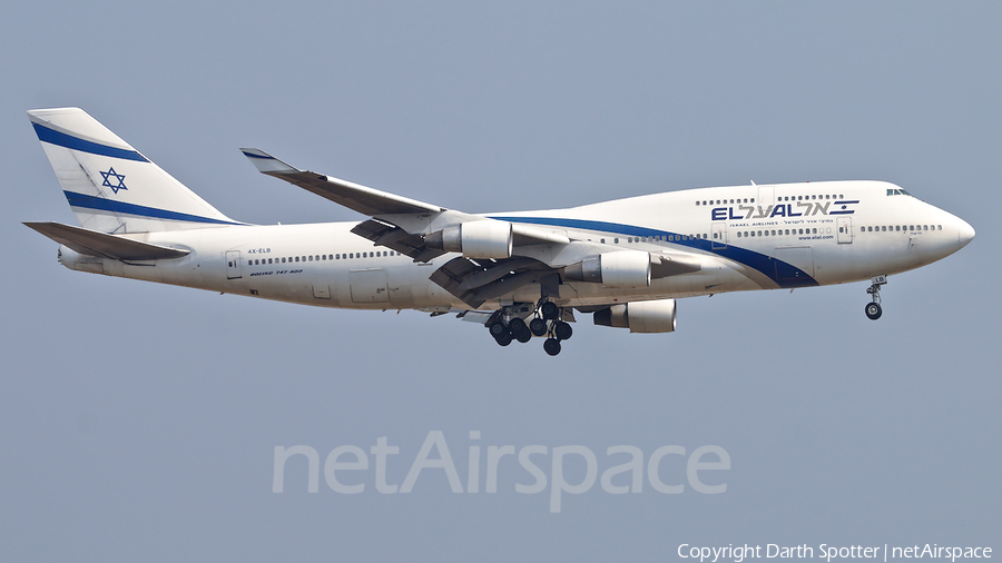 El Al Israel Airlines Boeing 747-458 (4X-ELB) | Photo 313213