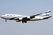 El Al Israel Airlines Boeing 747-458 (4X-ELB) at  Bangkok - Suvarnabhumi International, Thailand