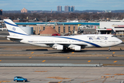 El Al Israel Airlines Boeing 747-458 (4X-ELB) at  New York - John F. Kennedy International, United States