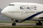 El Al Israel Airlines Boeing 747-458 (4X-ELB) at  Krakow - Pope John Paul II International, Poland