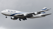 El Al Israel Airlines Boeing 747-458 (4X-ELB) at  London - Heathrow, United Kingdom
