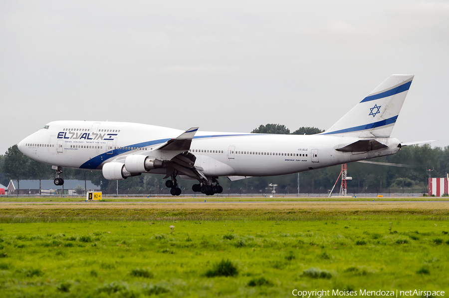 El Al Israel Airlines Boeing 747-458 (4X-ELC) | Photo 116201