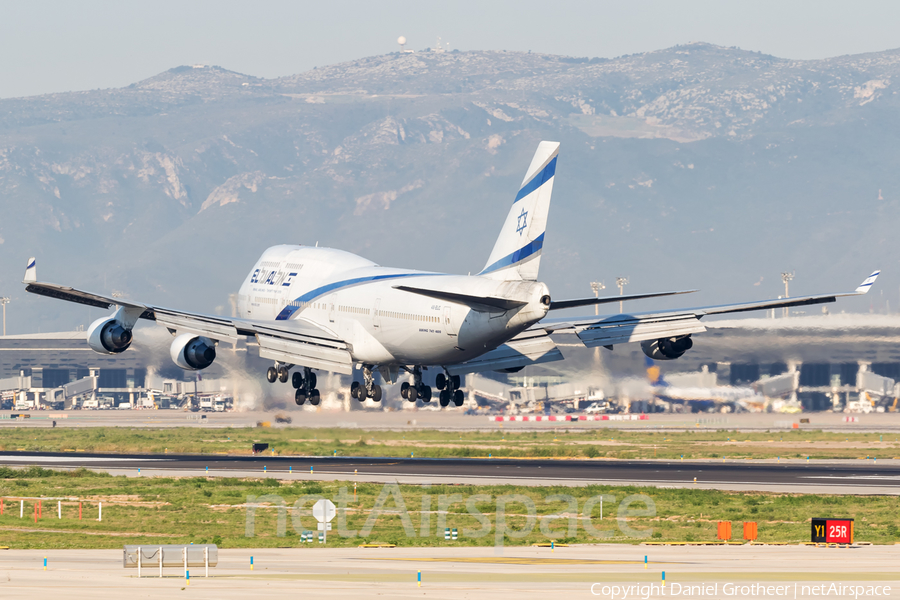 El Al Israel Airlines Boeing 747-458 (4X-ELC) | Photo 155133
