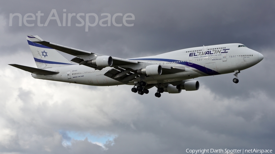 El Al Israel Airlines Boeing 747-458 (4X-ELC) | Photo 181350