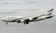 El Al Israel Airlines Boeing 747-458 (4X-ELC) at  Munich, Germany