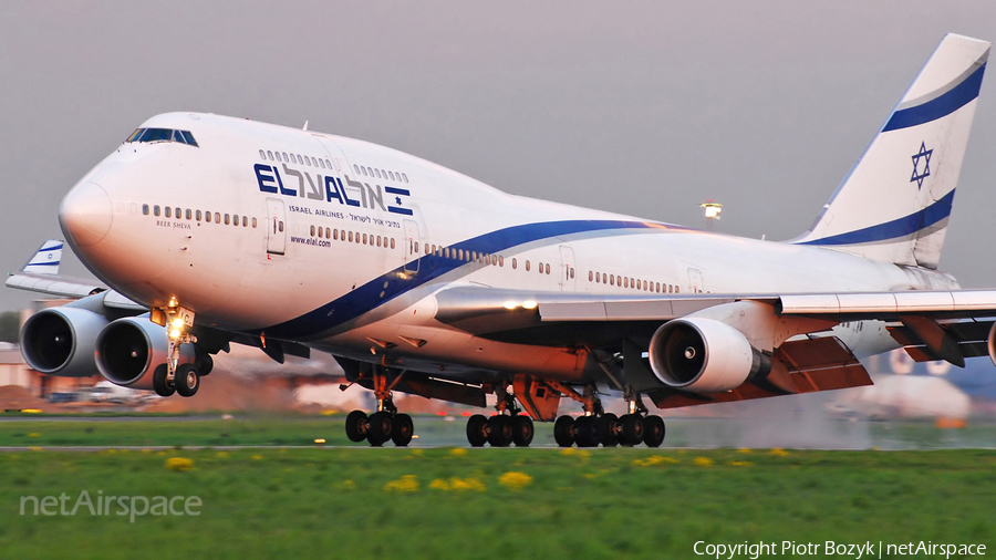 El Al Israel Airlines Boeing 747-458 (4X-ELC) | Photo 46620