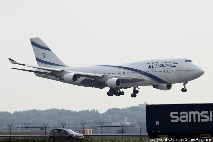 El Al Israel Airlines Boeing 747-458 (4X-ELD) | Photo 121335