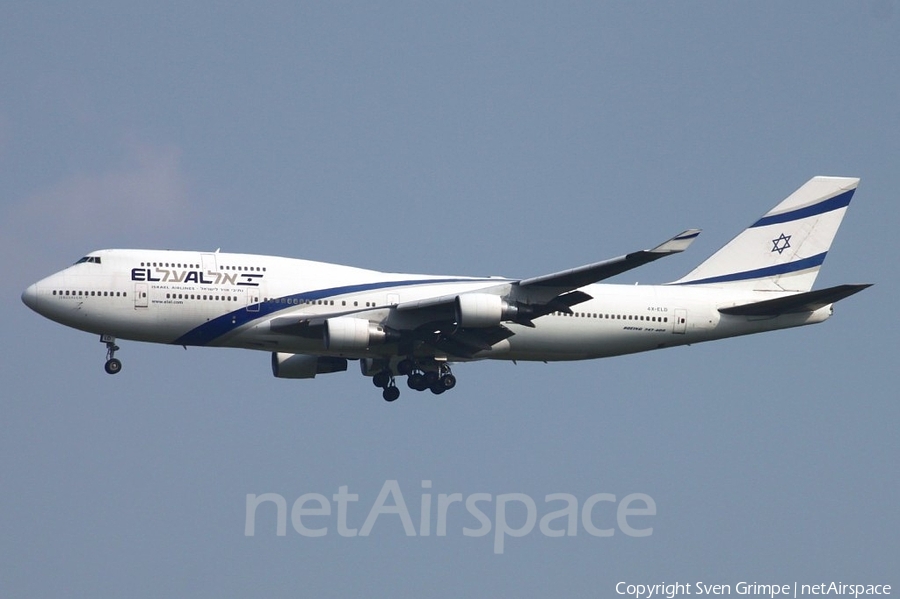 El Al Israel Airlines Boeing 747-458 (4X-ELD) | Photo 16085