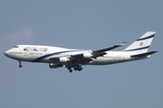 El Al Israel Airlines Boeing 747-458 (4X-ELD) at  Bangkok - Suvarnabhumi International, Thailand