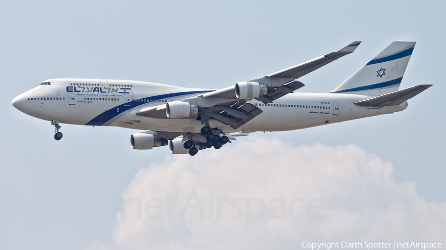 El Al Israel Airlines Boeing 747-458 (4X-ELD) | Photo 313488