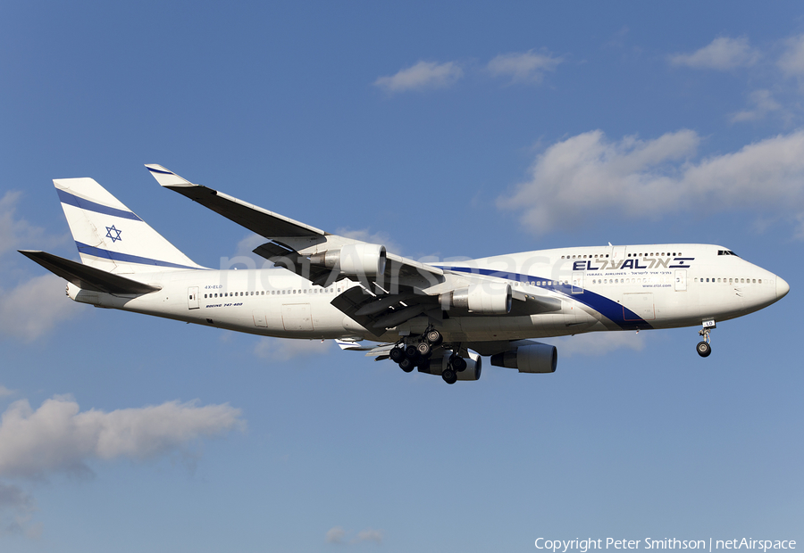 El Al Israel Airlines Boeing 747-458 (4X-ELD) | Photo 273625