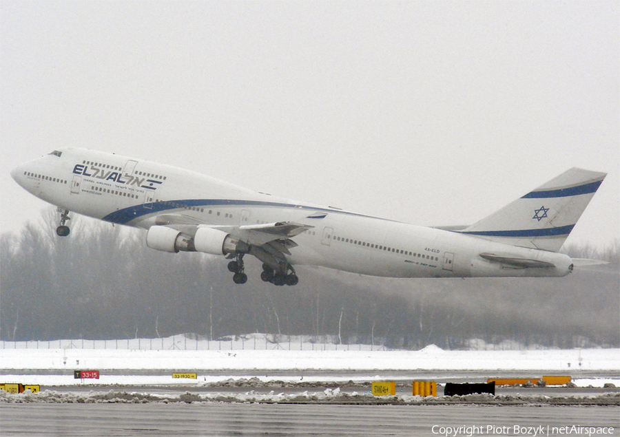 El Al Israel Airlines Boeing 747-458 (4X-ELD) | Photo 23551