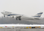 El Al Israel Airlines Boeing 747-458 (4X-ELD) at  Warsaw - Frederic Chopin International, Poland