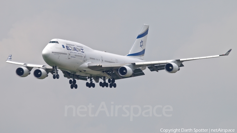 El Al Israel Airlines Boeing 747-412 (4X-ELE) | Photo 194996