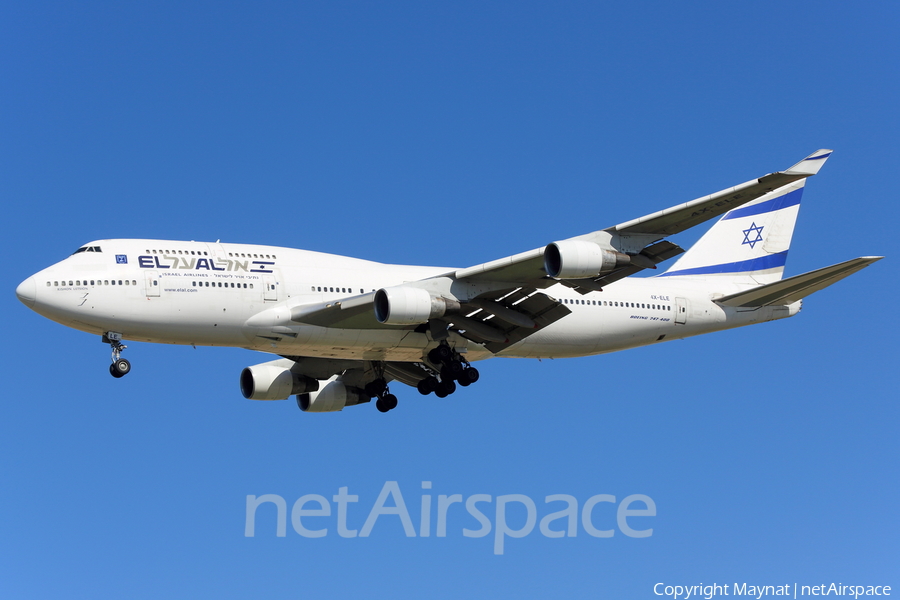 El Al Israel Airlines Boeing 747-412 (4X-ELE) | Photo 200678