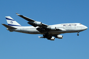 El Al Israel Airlines Boeing 747-412 (4X-ELE) at  New York - John F. Kennedy International, United States