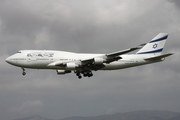 El Al Israel Airlines Boeing 747-412 (4X-ELH) at  Barcelona - El Prat, Spain