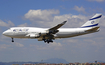 El Al Israel Airlines Boeing 747-412 (4X-ELH) at  Barcelona - El Prat, Spain