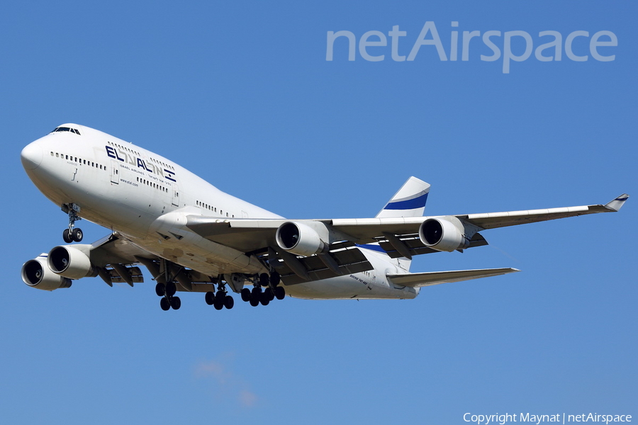 El Al Israel Airlines Boeing 747-412 (4X-ELH) | Photo 131961