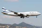 El Al Israel Airlines Boeing 747-412 (4X-ELH) at  Barcelona - El Prat, Spain