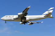 El Al Israel Airlines Boeing 747-412 (4X-ELH) at  Barcelona - El Prat, Spain
