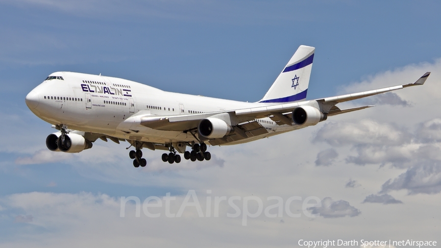 El Al Israel Airlines Boeing 747-412 (4X-ELH) | Photo 182686