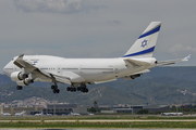 El Al Israel Airlines Boeing 747-412 (4X-ELH) at  Barcelona - El Prat, Spain