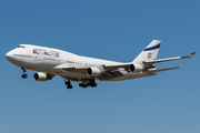 El Al Israel Airlines Boeing 747-412 (4X-ELH) at  Barcelona - El Prat, Spain