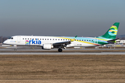 Arkia Israel Airlines Embraer ERJ-195LR (ERJ-190-200LR) (4X-EMA) at  Munich, Germany