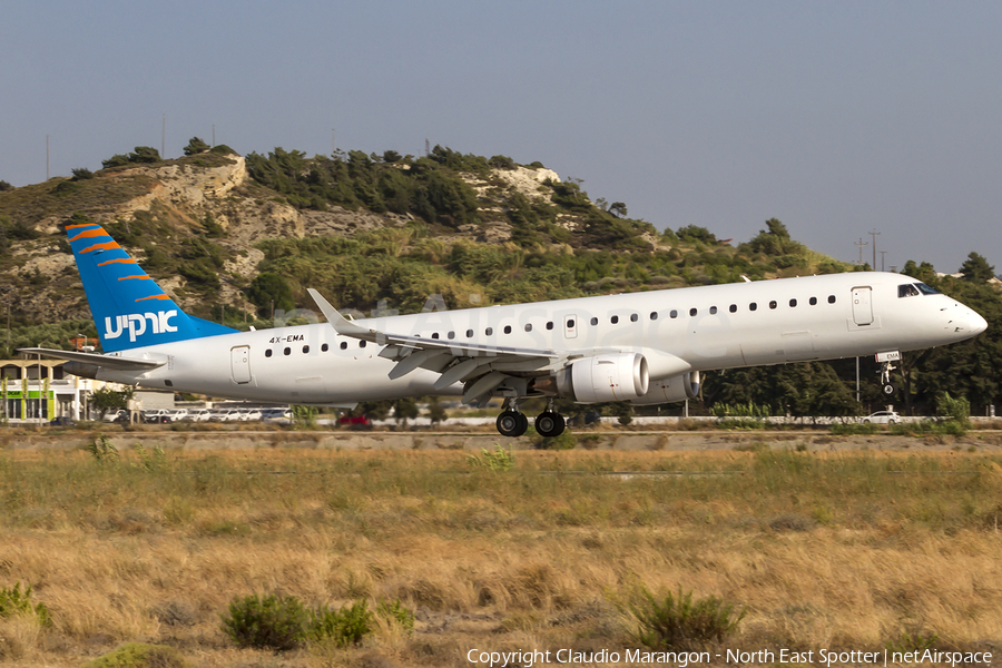 Arkia Israel Airlines Embraer ERJ-195LR (ERJ-190-200LR) (4X-EMA) | Photo 97342