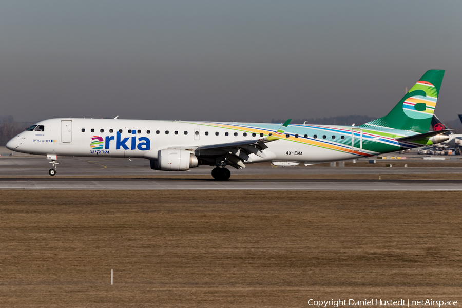 Arkia Israel Airlines Embraer ERJ-195LR (ERJ-190-200LR) (4X-EMA) | Photo 420310