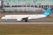 Arkia Israel Airlines Embraer ERJ-190LR (ERJ-190-100LR) (4X-EMB) at  Munich, Germany