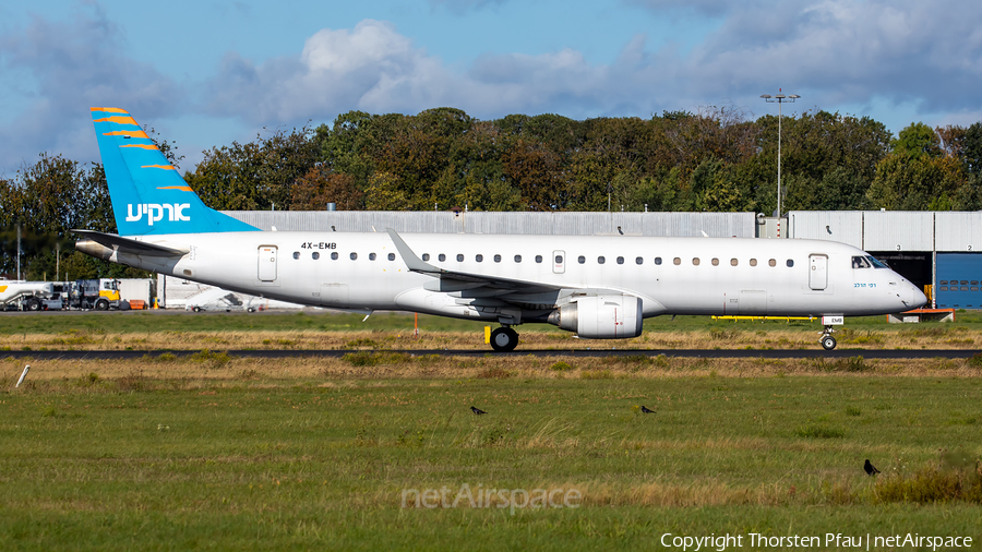 Arkia Israel Airlines Embraer ERJ-190LR (ERJ-190-100LR) (4X-EMB) | Photo 403627