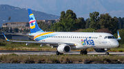 Arkia Israel Airlines Embraer ERJ-195AR (ERJ-190-200 IGW) (4X-EMC) at  Corfu - International, Greece