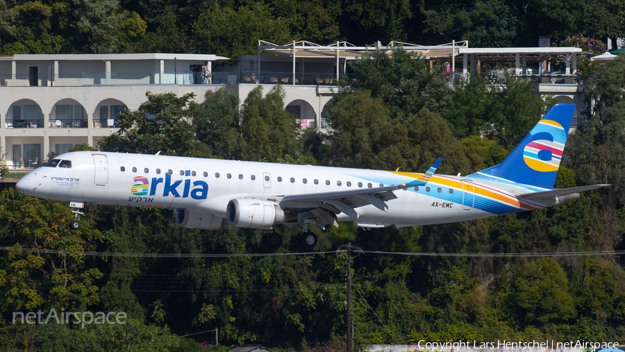 Arkia Israel Airlines Embraer ERJ-195AR (ERJ-190-200 IGW) (4X-EMC) | Photo 528367