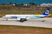 Arkia Israel Airlines Embraer ERJ-195AR (ERJ-190-200 IGW) (4X-EMC) at  Rhodes, Greece