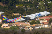 Arkia Israel Airlines Embraer ERJ-195LR (ERJ-190-200LR) (4X-EMF) at  Corfu - International, Greece