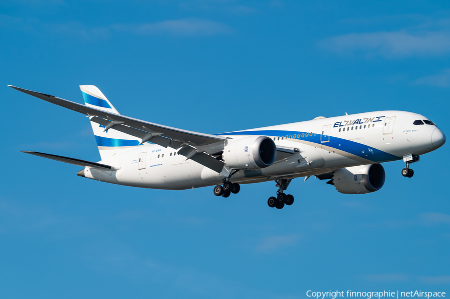 El Al Israel Airlines Boeing 787-8 Dreamliner (4X-ERA) | Photo 650704
