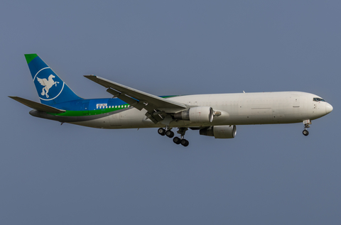 Challenge Airlines IL Boeing 767-3Q8ER(BDSF) (4X-IAJ) at  Liege - Bierset, Belgium