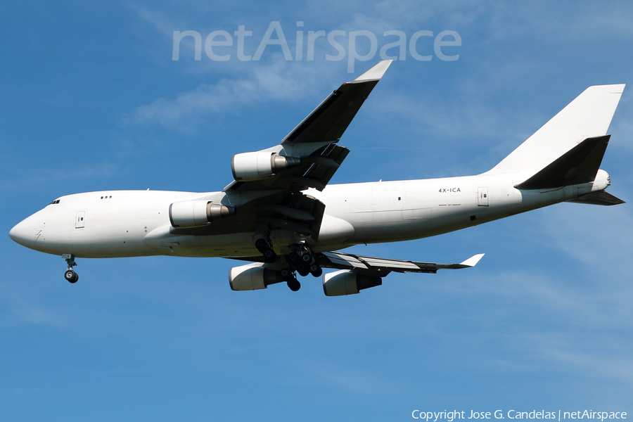 CAL Cargo Air Lines Boeing 747-4EV(ERF) (4X-ICA) | Photo 172555