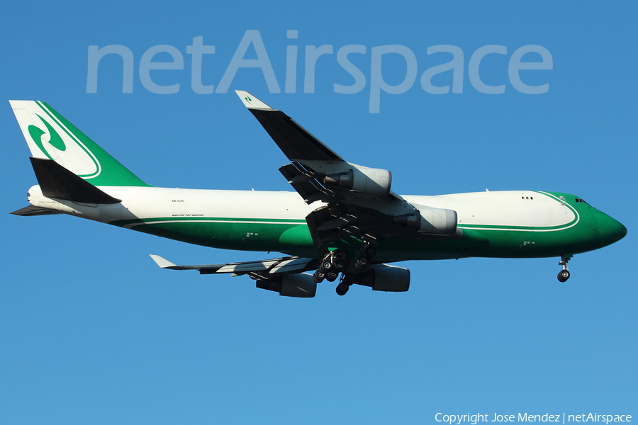 CAL Cargo Air Lines Boeing 747-4EV(ERF) (4X-ICA) | Photo 75607