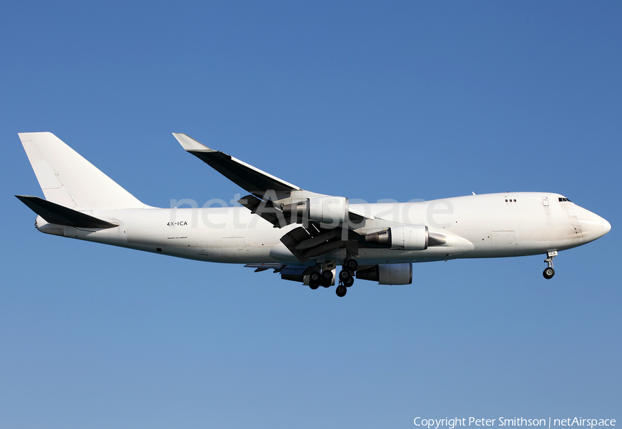 CAL Cargo Air Lines Boeing 747-4EV(ERF) (4X-ICA) | Photo 266877