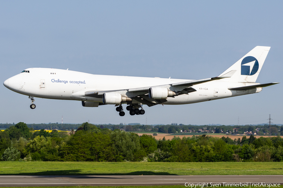 CAL Cargo Air Lines Boeing 747-4EV(ERF) (4X-ICA) | Photo 681384