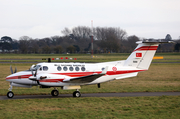 Turkish Air Force (Türk Hava Kuvvetleri) Beech King Air B200 (5001) at  Bournemouth - International (Hurn), United Kingdom